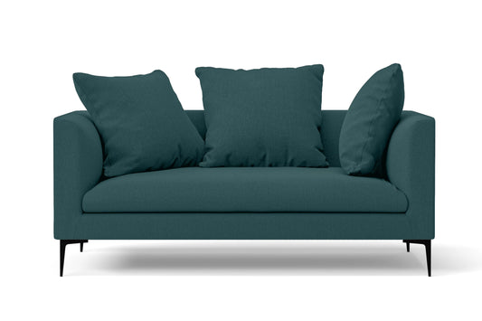 Aprilia 2 Seater Sofa Teal Linen Fabric