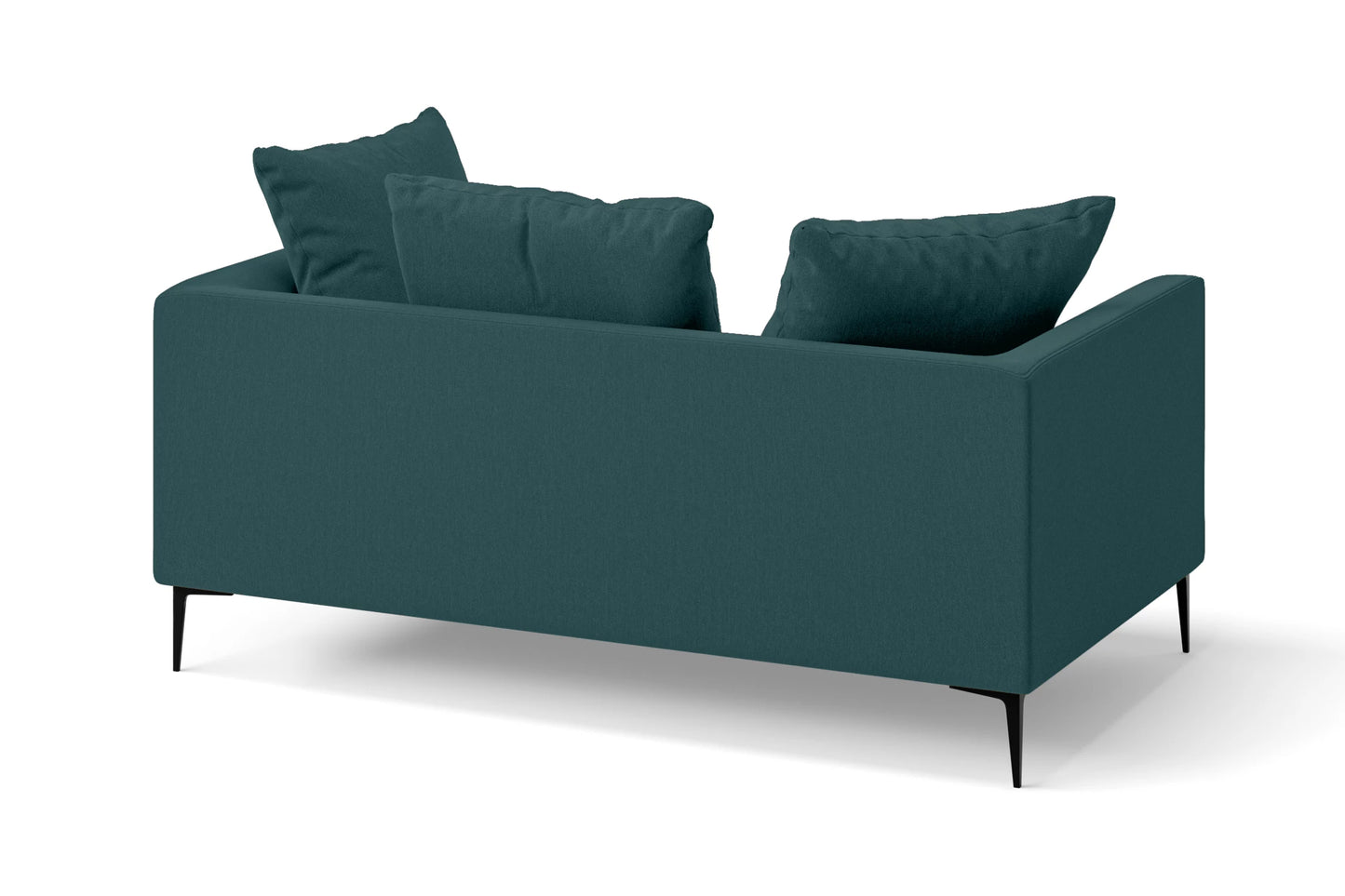 Aprilia 2 Seater Sofa Teal Linen Fabric