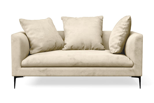 Aprilia 2 Seater Sofa Cream Velvet