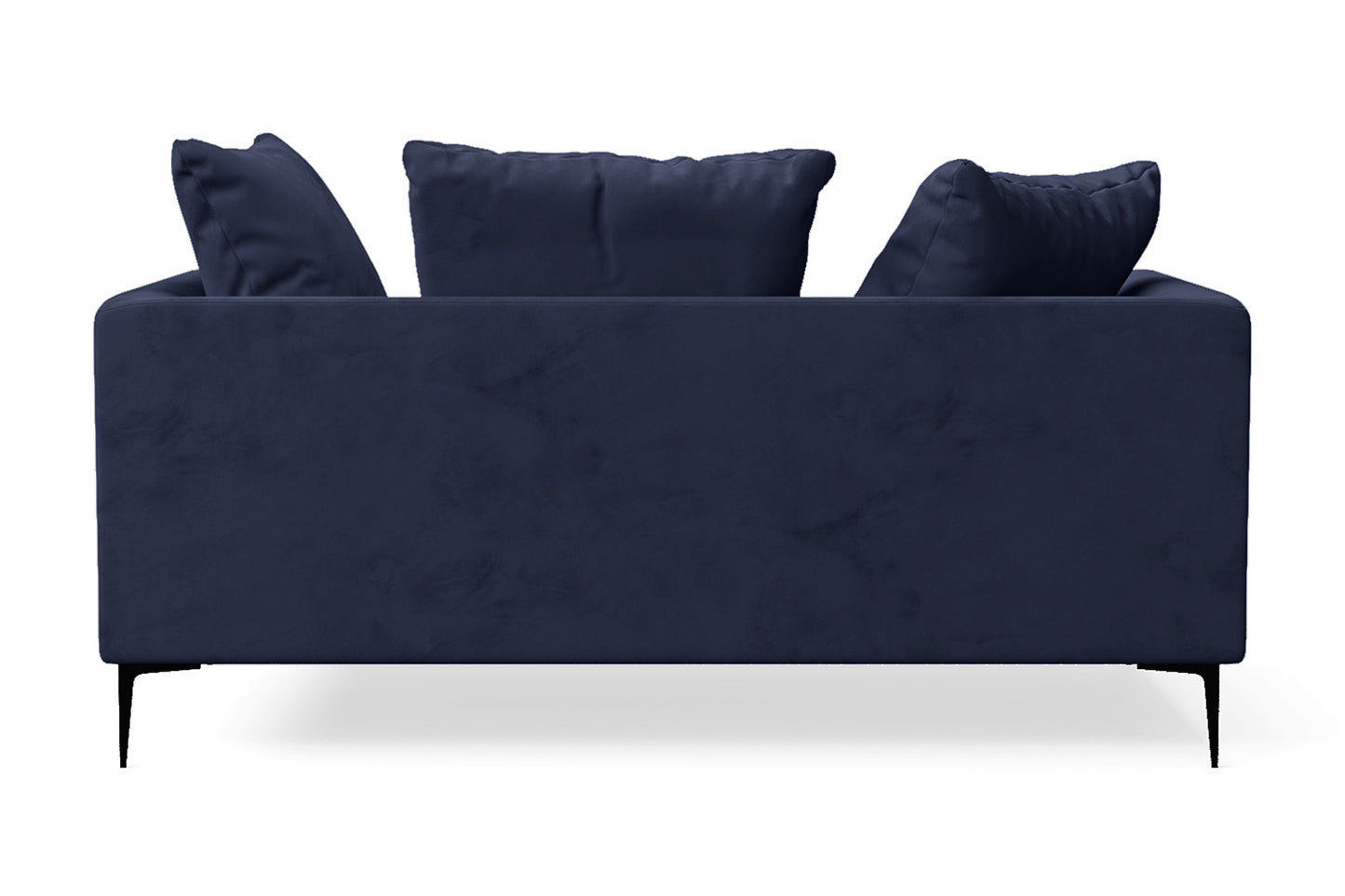 Aprilia 2 Seater Sofa Dark Blue Velvet