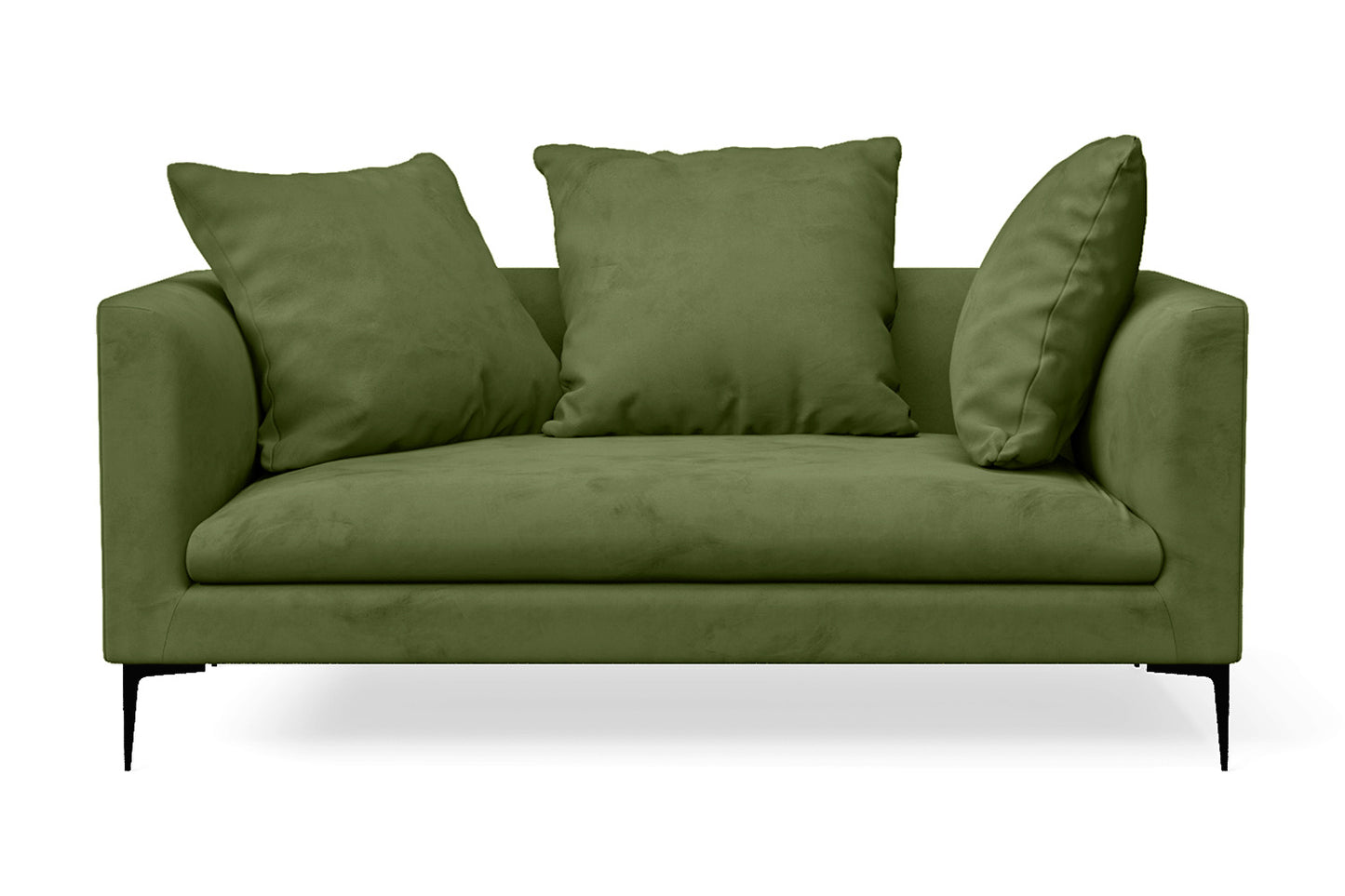 Aprilia 2 Seater Sofa Lime Velvet