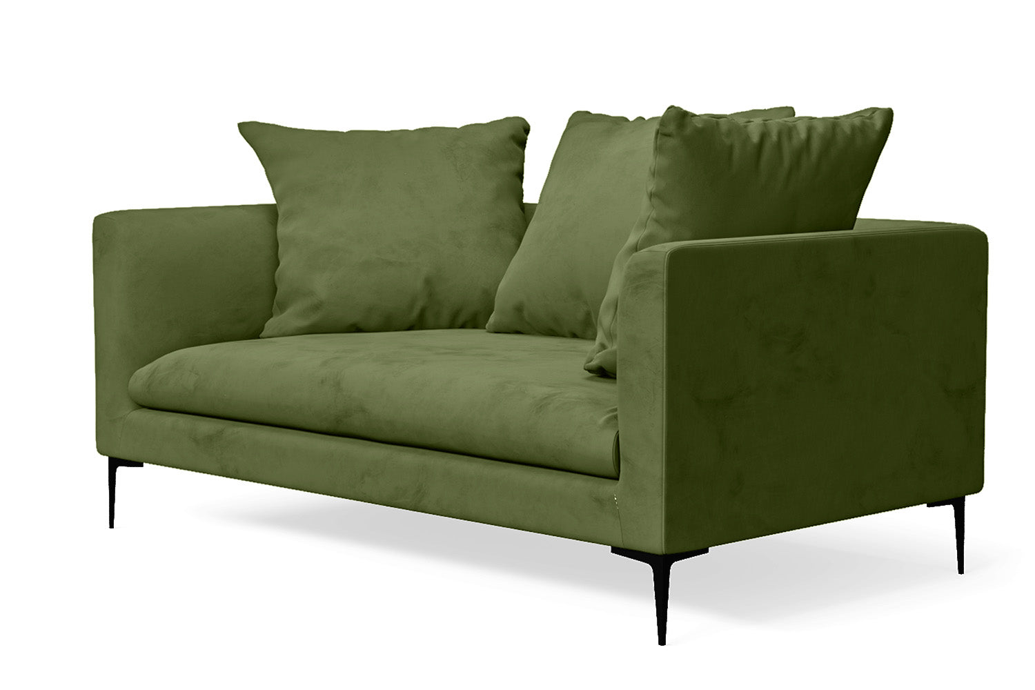 Aprilia 2 Seater Sofa Lime Velvet