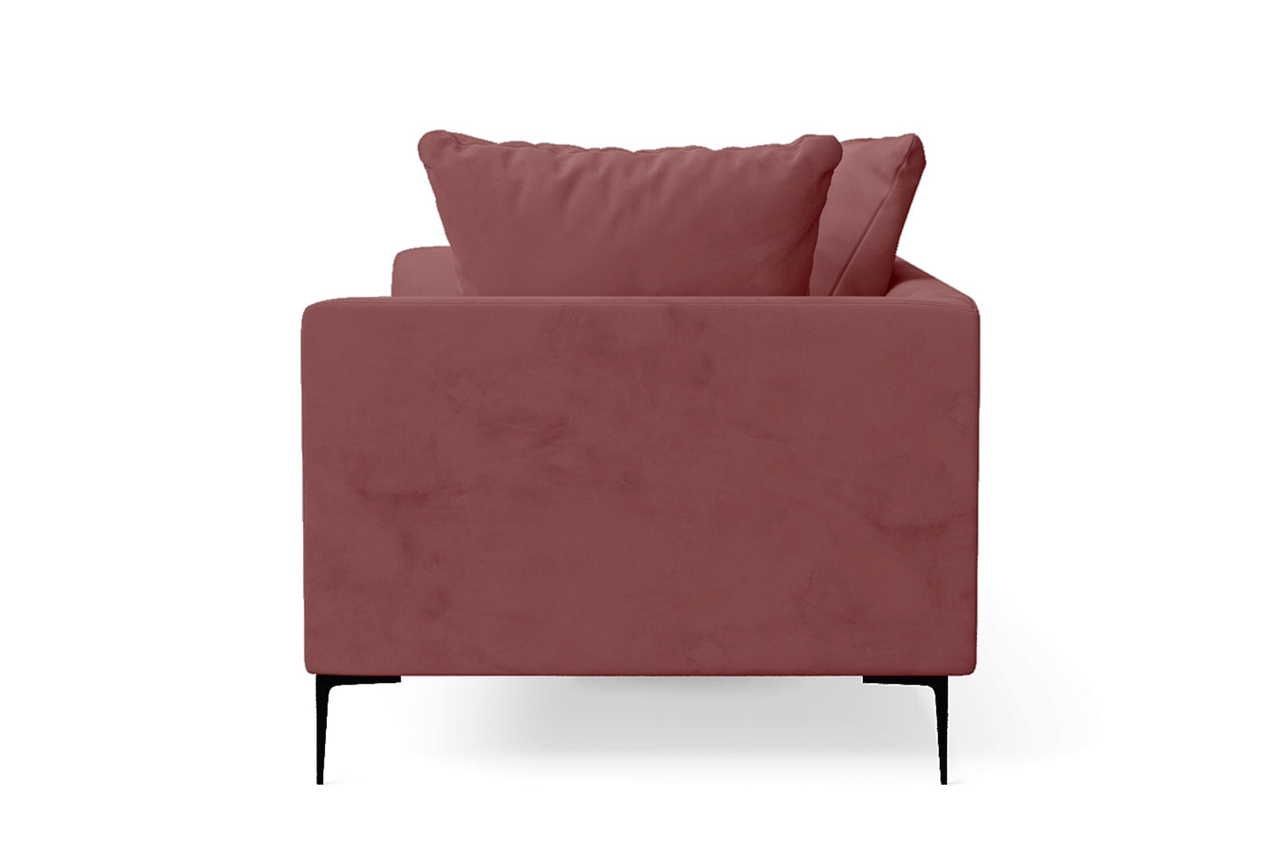 Aprilia 2 Seater Sofa Pink Velvet