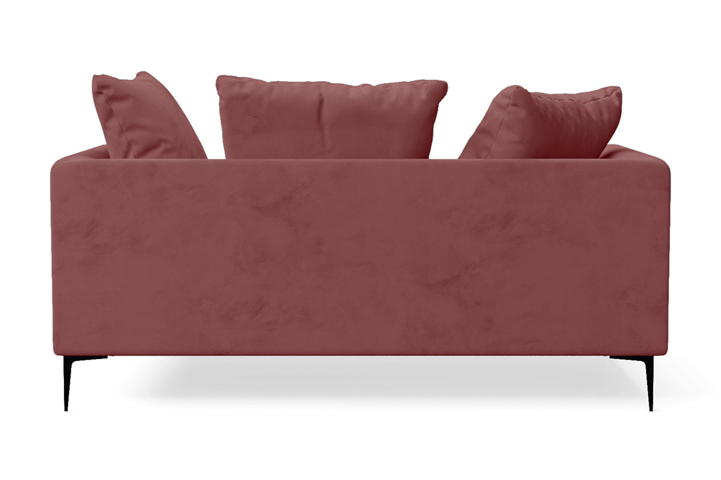 Aprilia 2 Seater Sofa Pink Velvet