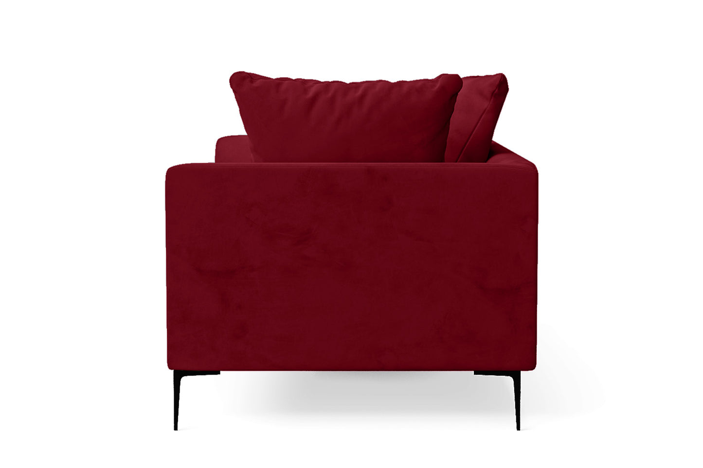 Aprilia 2 Seater Sofa Red Velvet