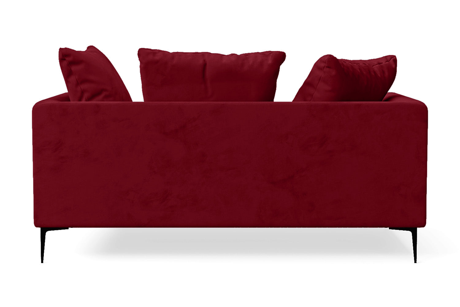 Aprilia 2 Seater Sofa Red Velvet