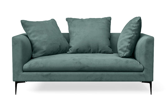 Aprilia 2 Seater Sofa Teal Velvet