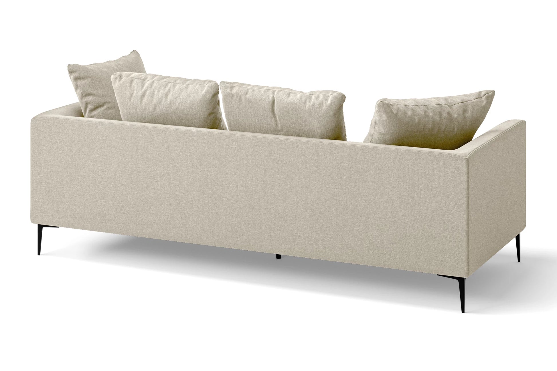 Aprilia 3 Seater Sofa Cream Linen Fabric