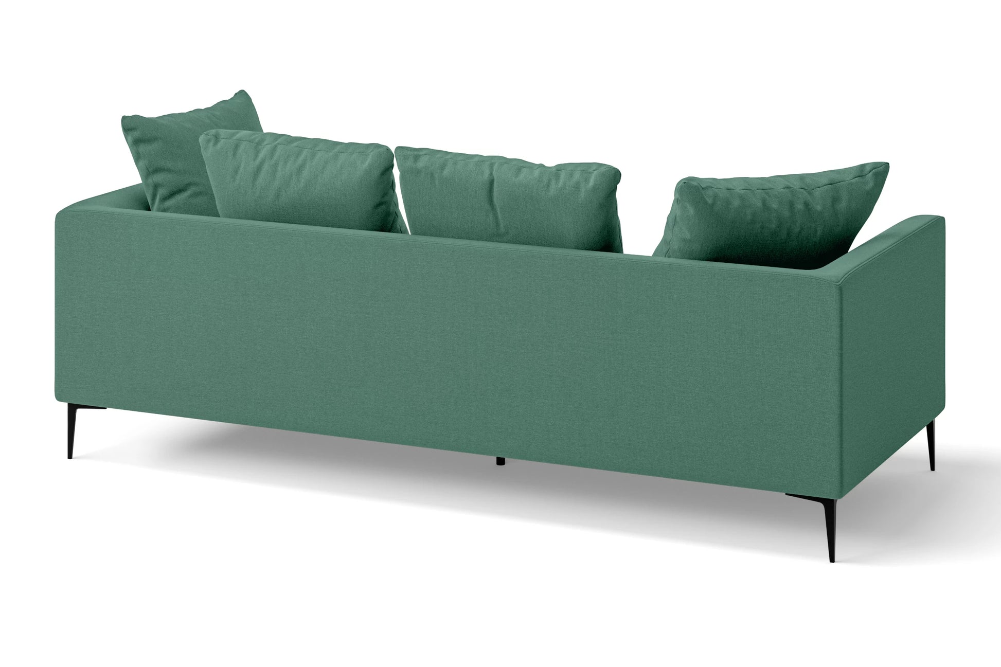 Aprilia 3 Seater Sofa Mint Green Linen Fabric