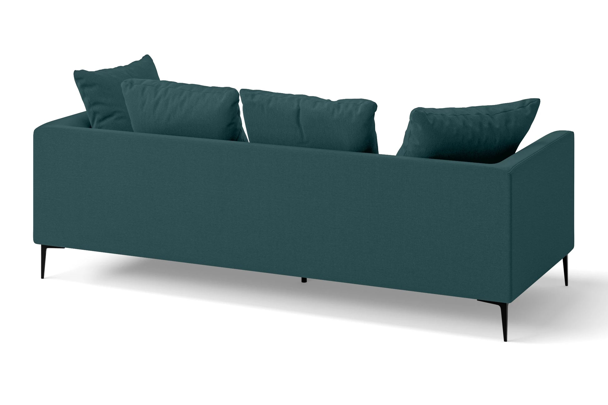 Aprilia 3 Seater Sofa Teal Linen Fabric