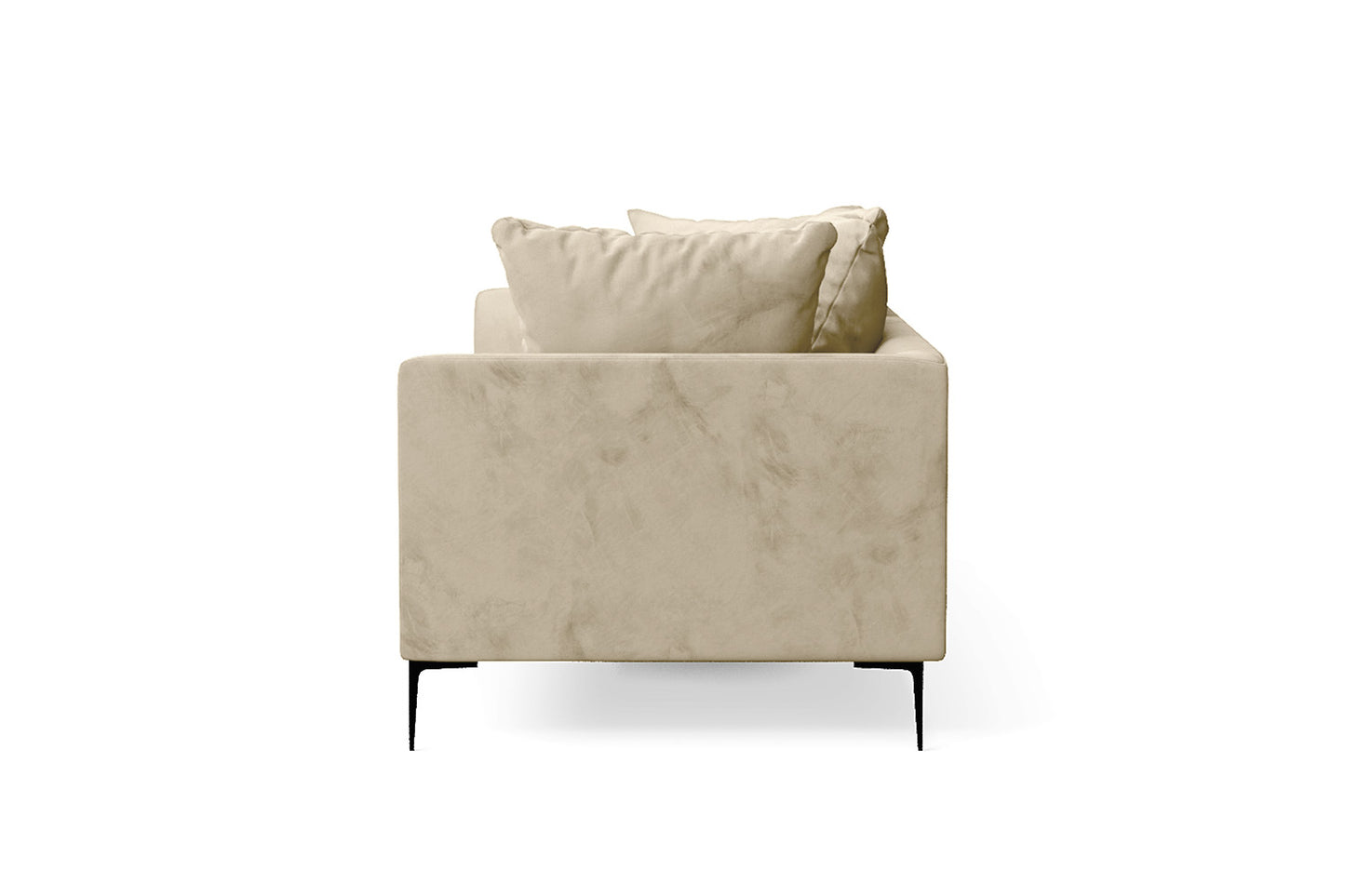 Aprilia 3 Seater Sofa Cream Velvet