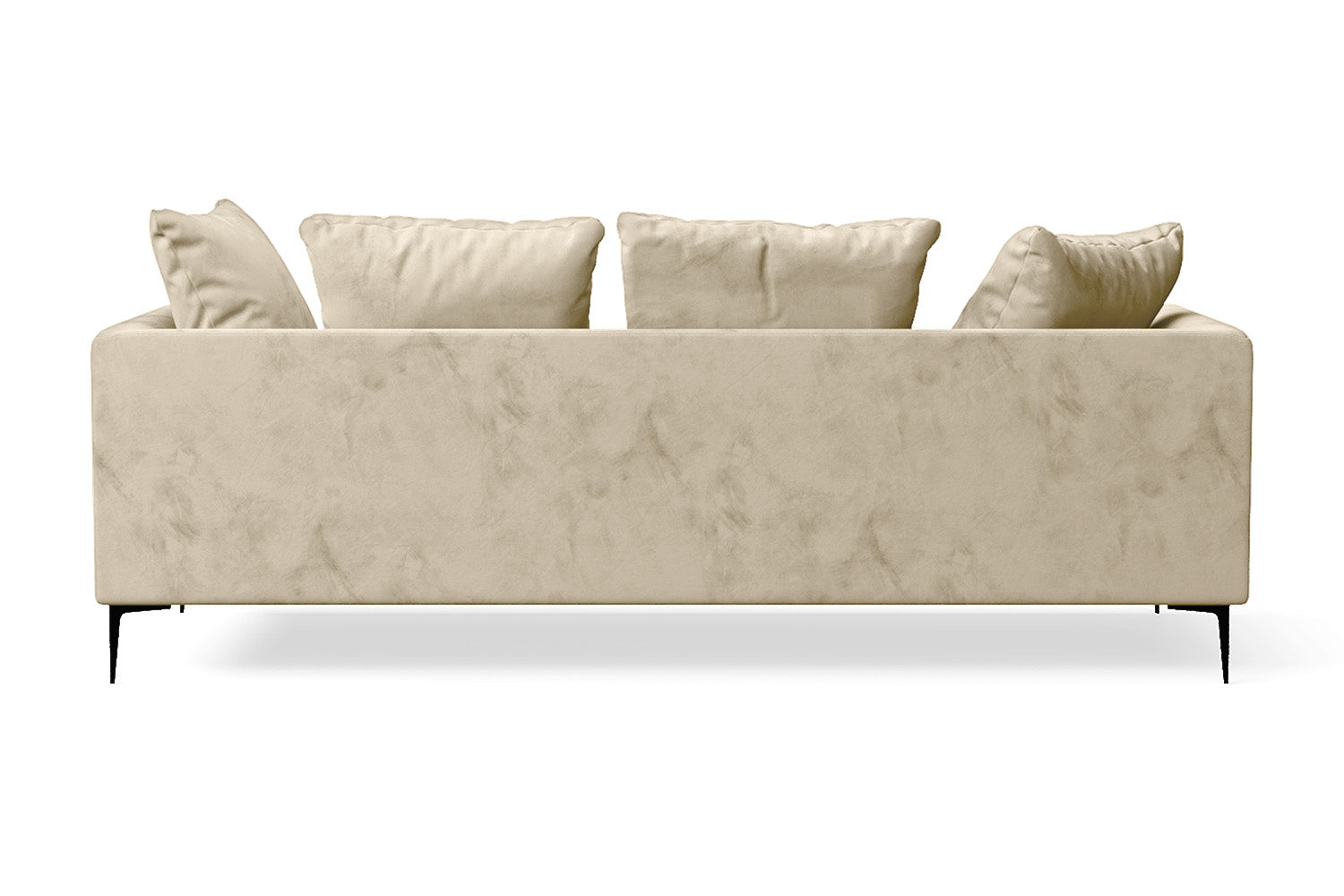 Aprilia 3 Seater Sofa Cream Velvet