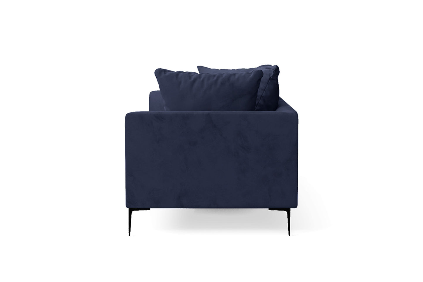 Aprilia 3 Seater Sofa Dark Blue Velvet