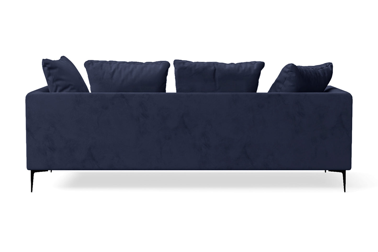 Aprilia 3 Seater Sofa Dark Blue Velvet