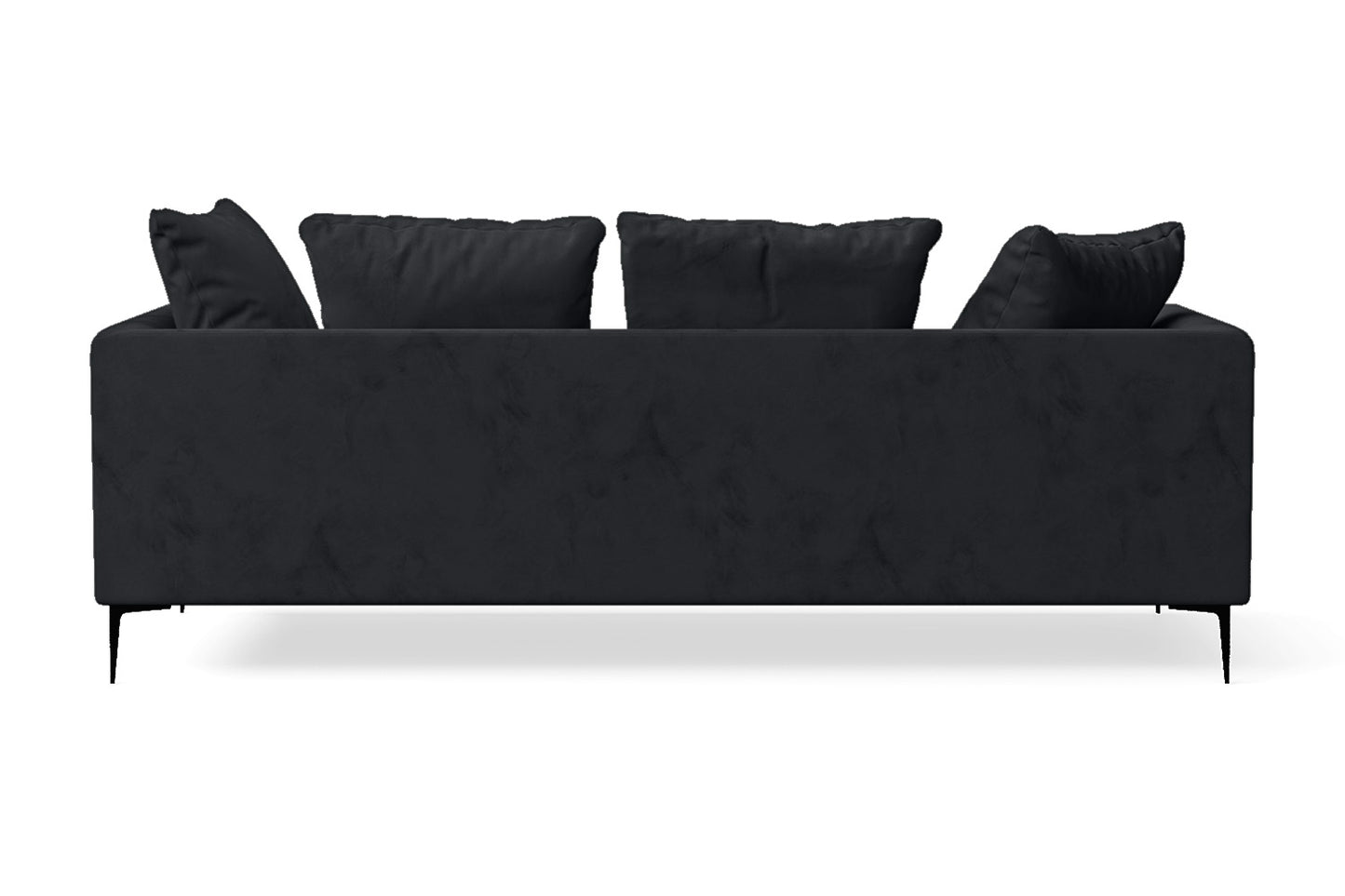 Aprilia 3 Seater Sofa Dark Grey Velvet