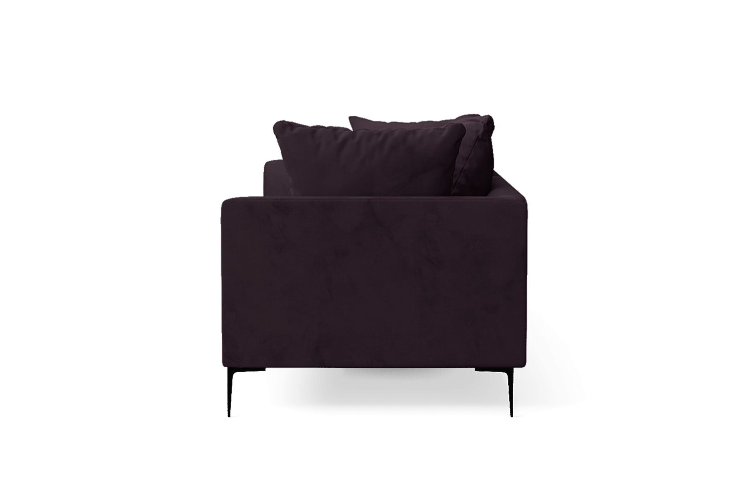 Aprilia 3 Seater Sofa Purple Velvet