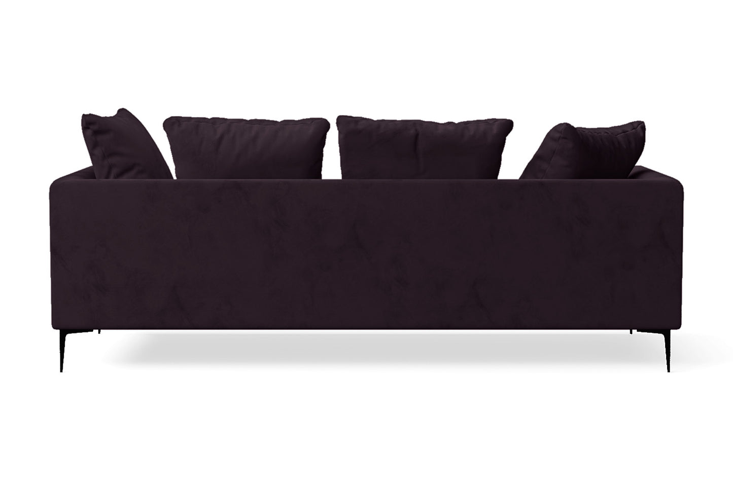 Aprilia 3 Seater Sofa Purple Velvet