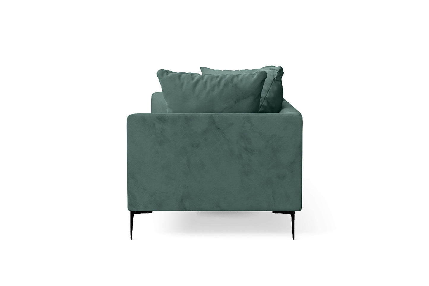 Aprilia 3 Seater Sofa Teal Velvet