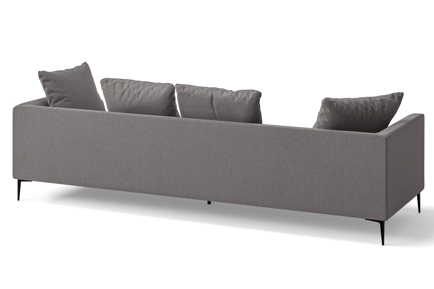 Aprilia 4 Seater Sofa Grey Linen Fabric