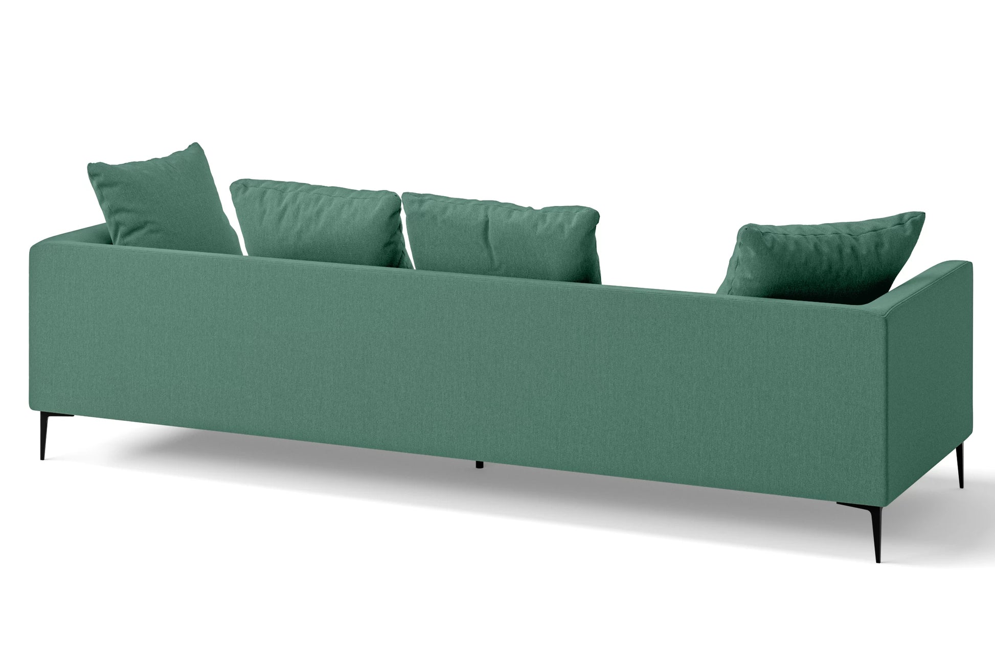 Aprilia 4 Seater Sofa Mint Green Linen Fabric