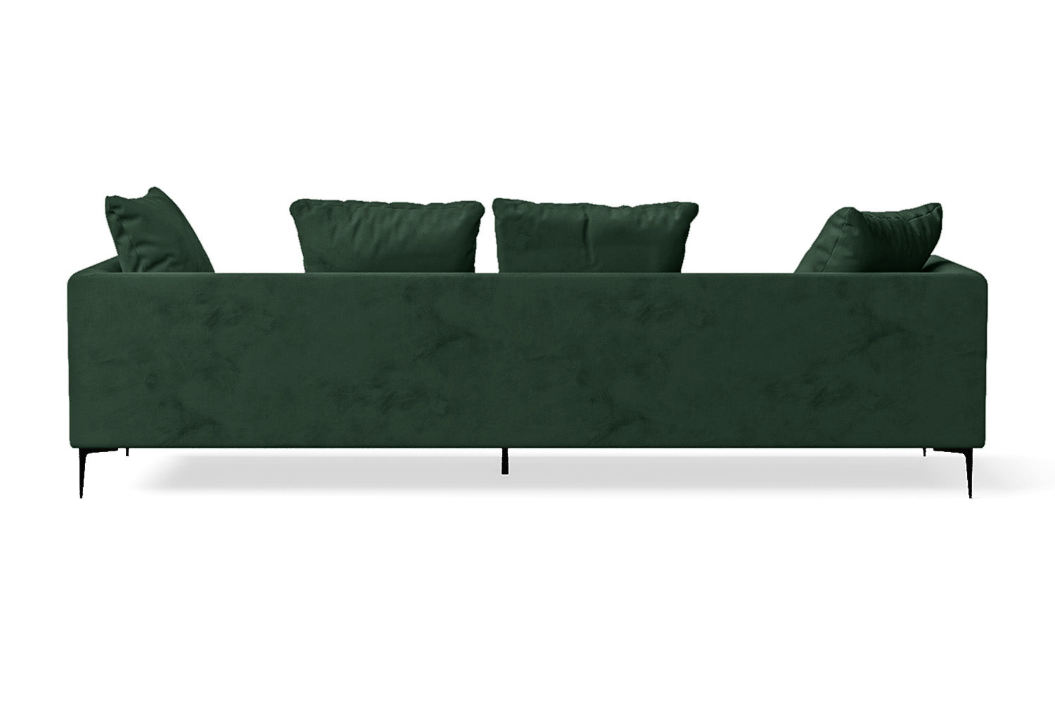 Aprilia 4 Seater Sofa Green Velvet