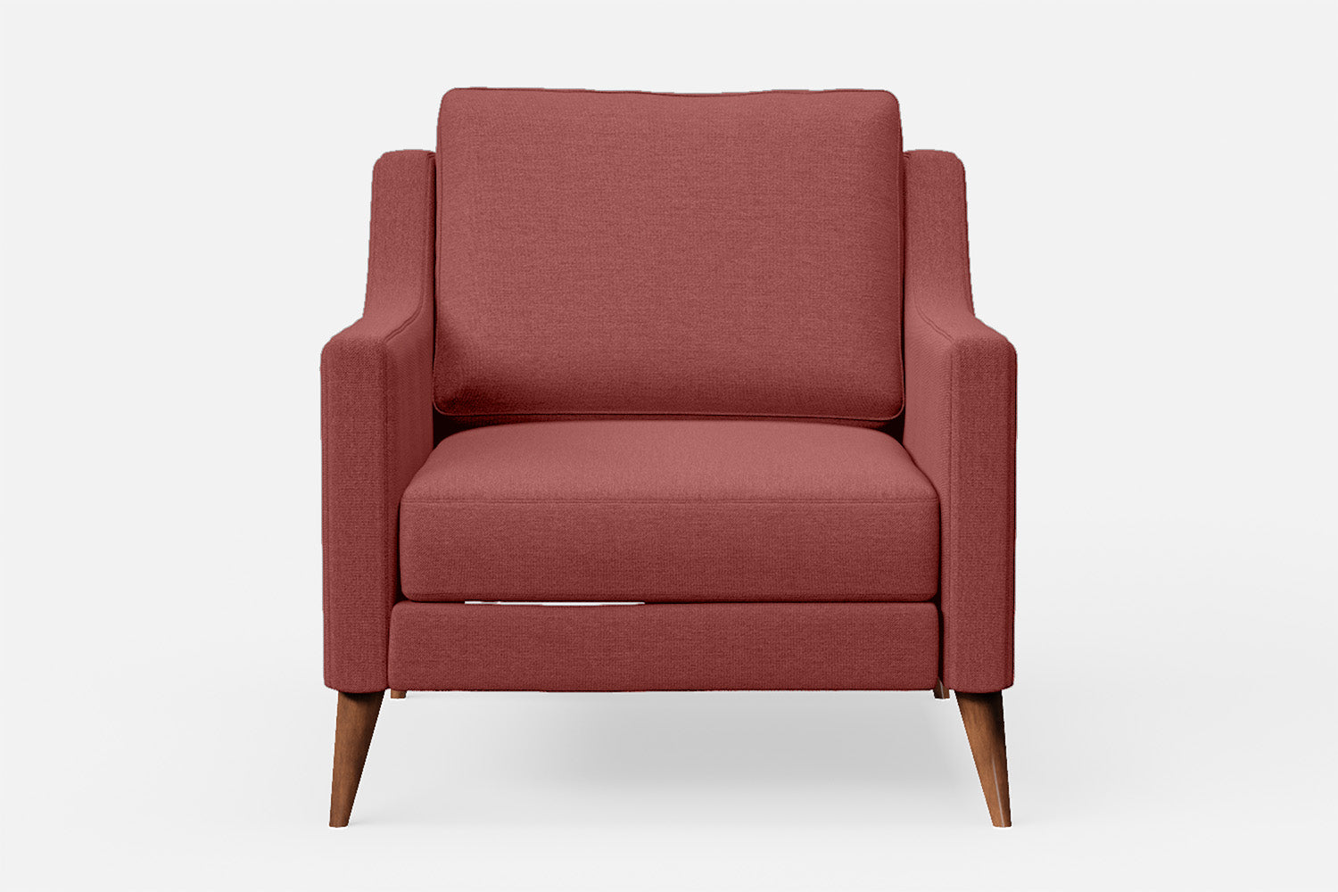 Aquila Armchair Rose Pink Linen Fabric