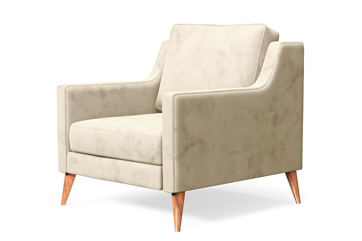 Aquila Armchair Cream Velvet