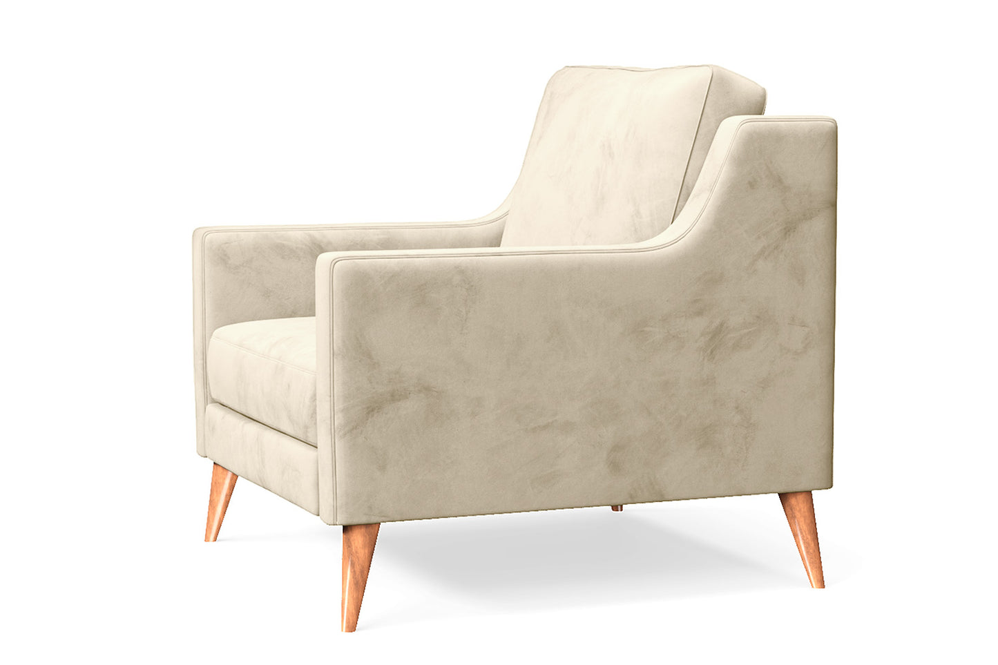 Aquila Armchair Cream Velvet