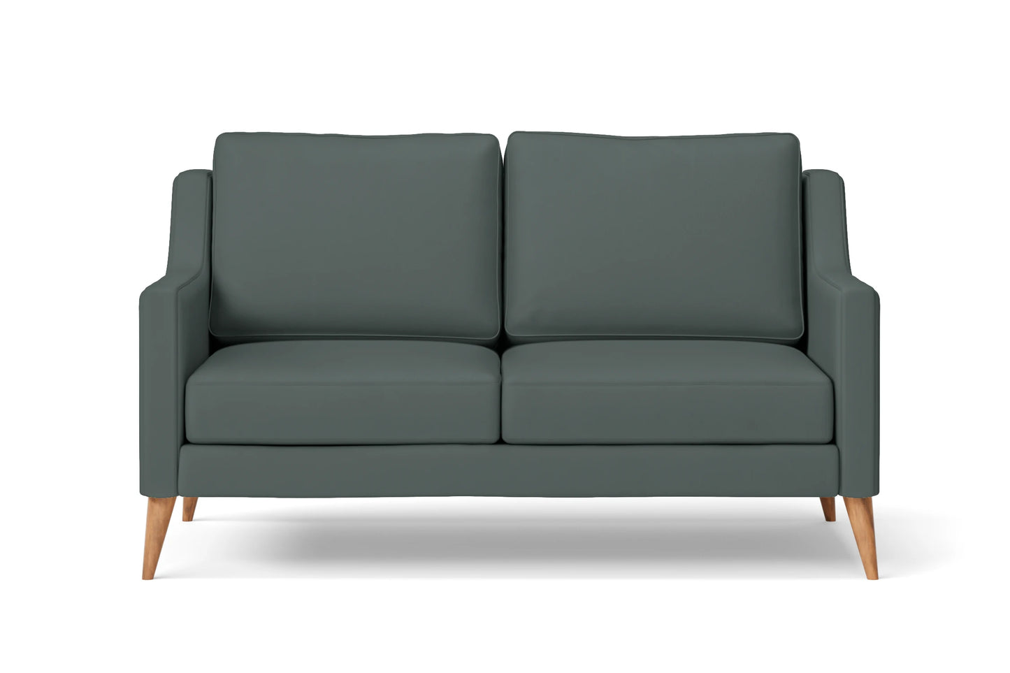 Aquila 2 Seater Sofa Dusky Turquoise Leather