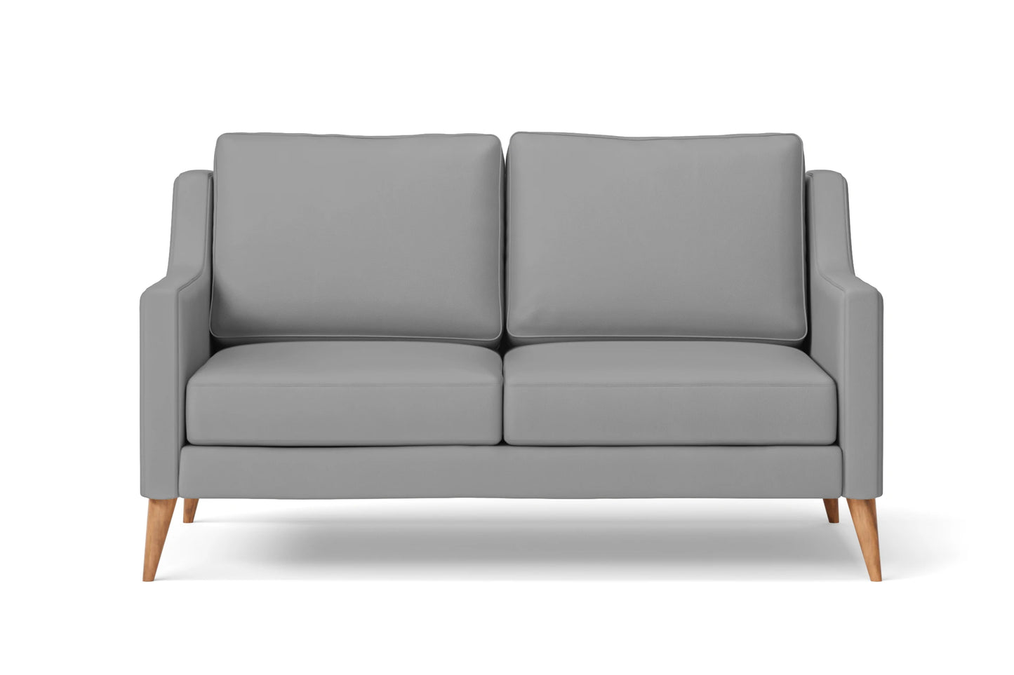 Aquila 2 Seater Sofa Grey Leather