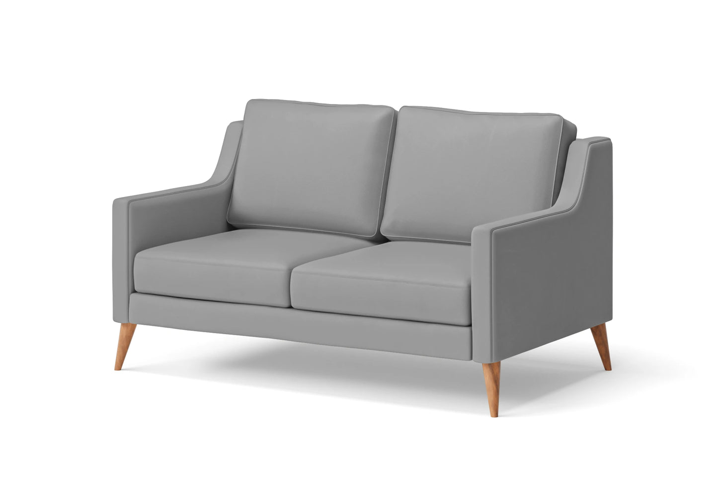 Aquila 2 Seater Sofa Grey Leather