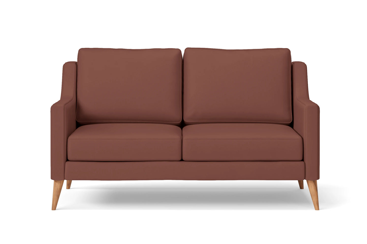 Aquila 2 Seater Sofa Mauve Leather