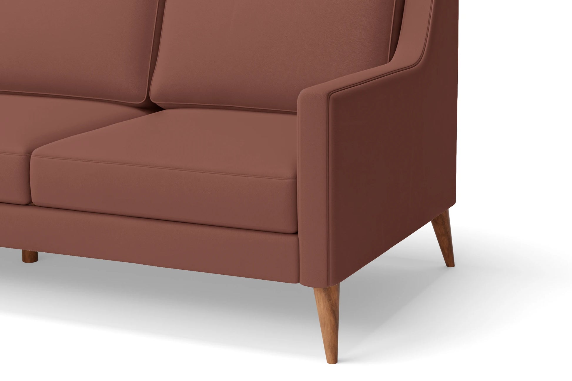 Aquila 2 Seater Sofa Mauve Leather