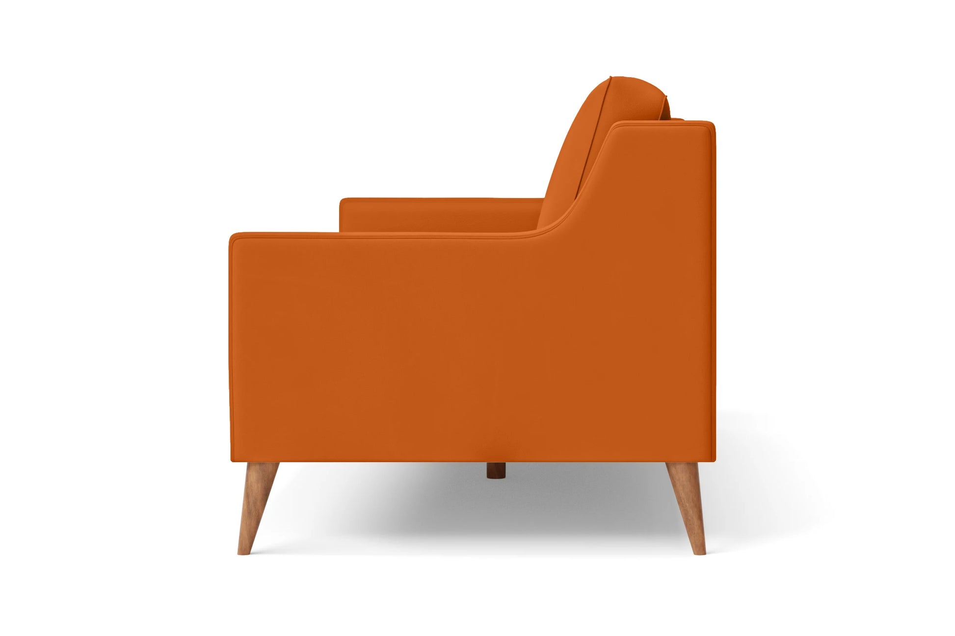 Aquila 2 Seater Sofa Orange Leather