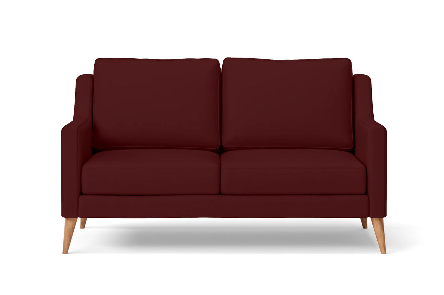 Aquila 2 Seater Sofa Red Leather