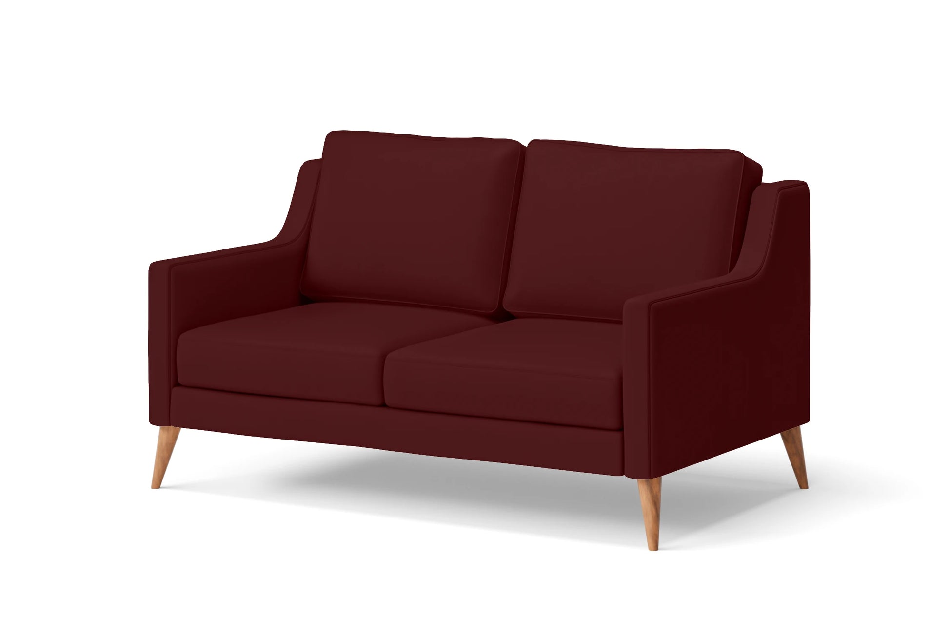 Aquila 2 Seater Sofa Red Leather