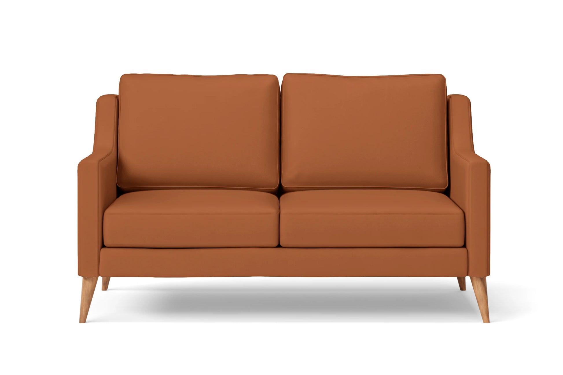 Aquila 2 Seater Sofa Tan Brown Leather