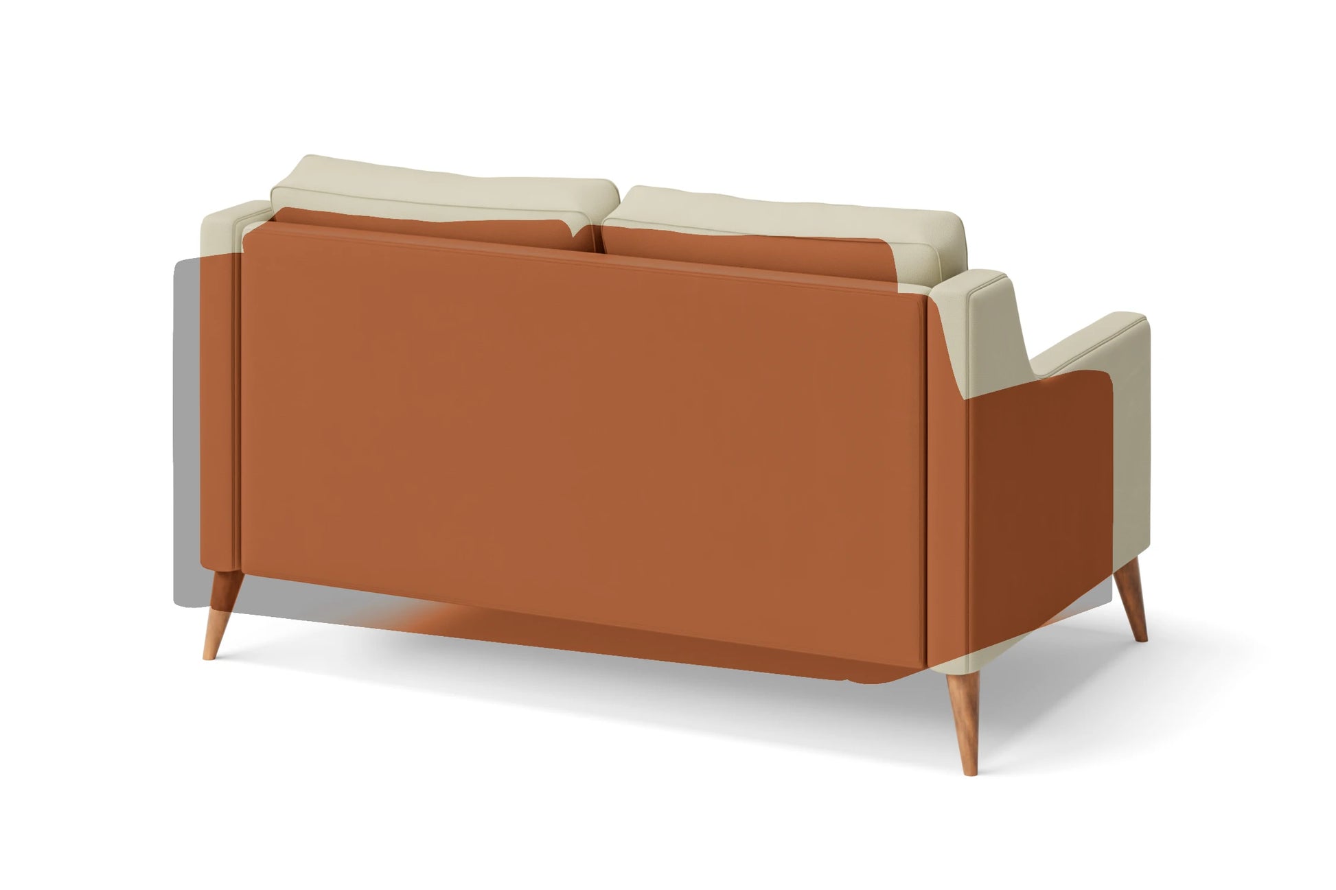 Aquila 2 Seater Sofa Tan Brown Leather