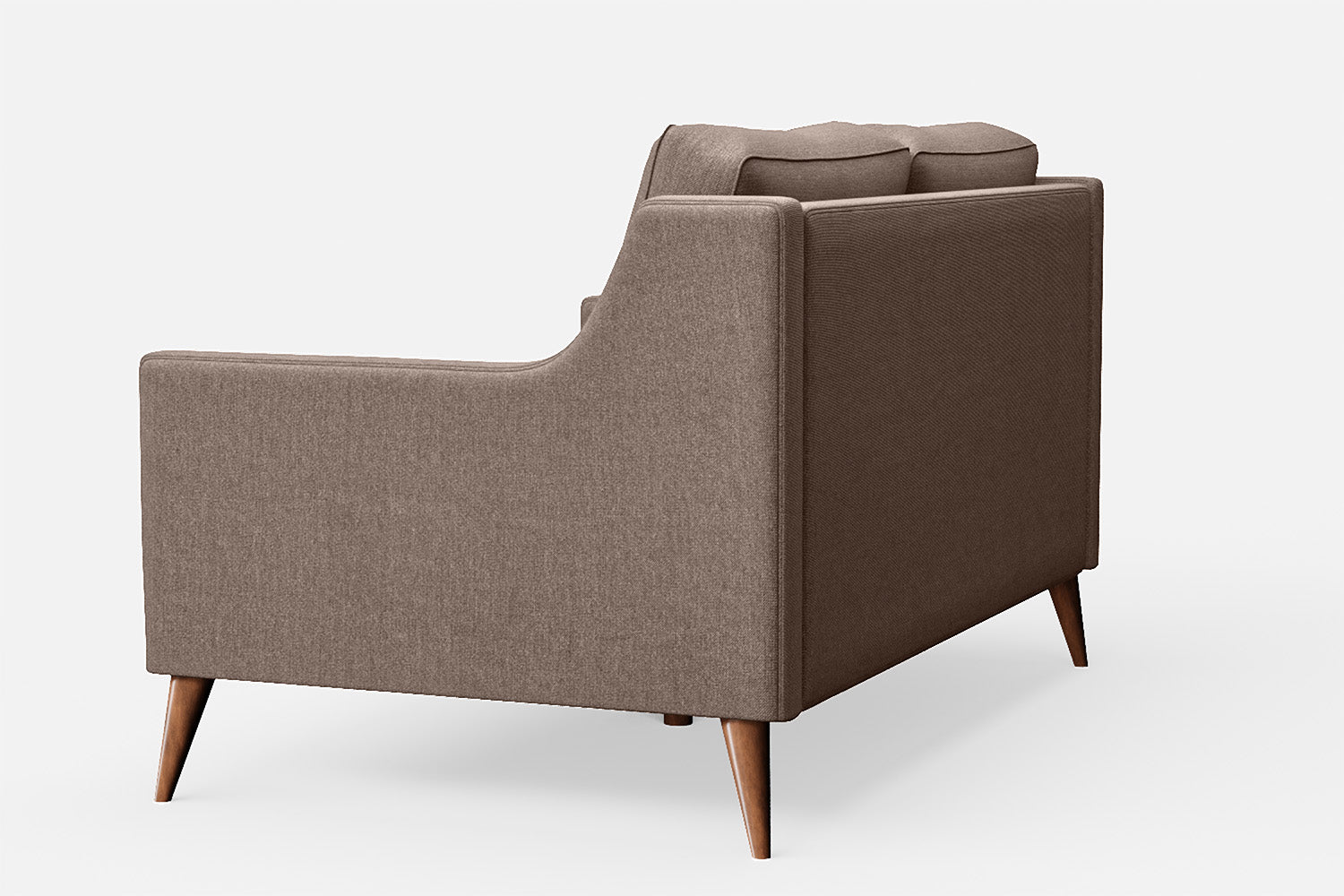 Aquila 2 Seater Sofa Caramel Linen Fabric