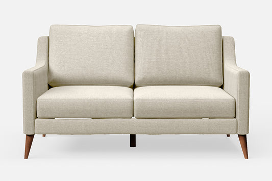 Aquila 2 Seater Sofa Cream Linen Fabric