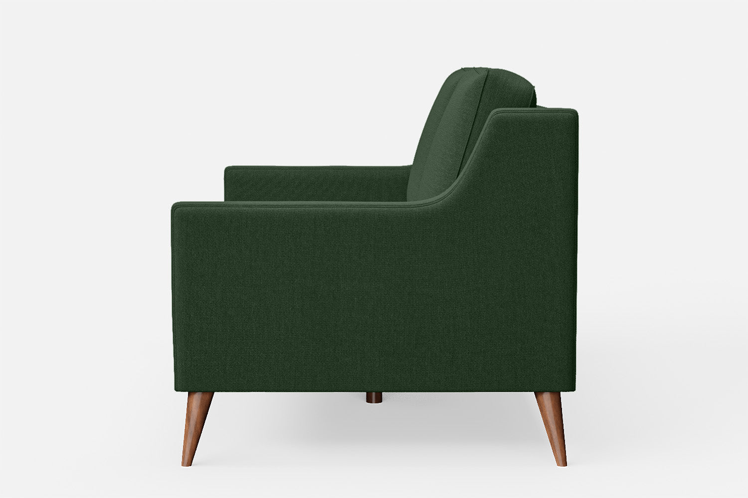 Aquila 2 Seater Sofa Forest Green Linen Fabric