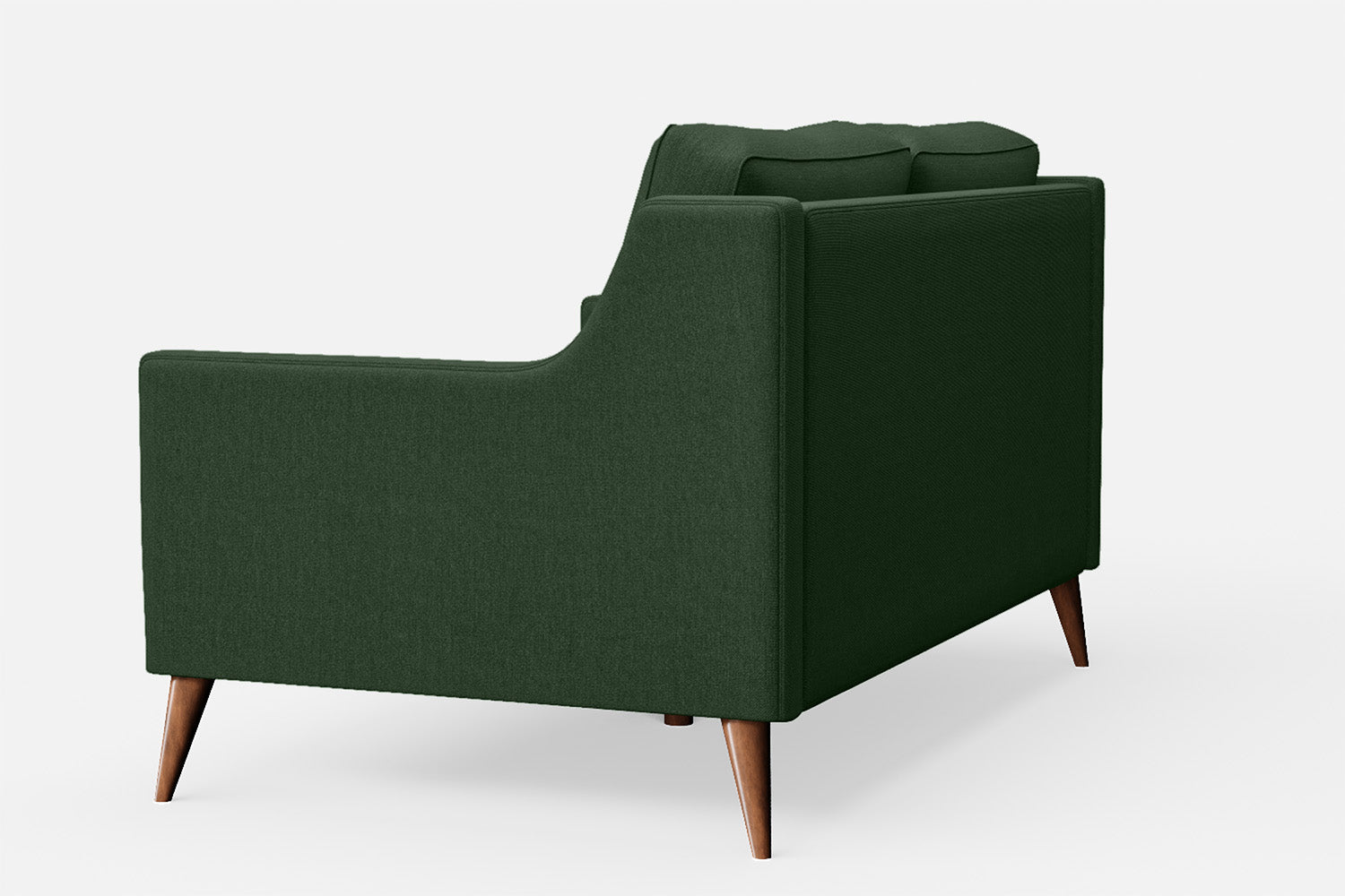 Aquila 2 Seater Sofa Forest Green Linen Fabric