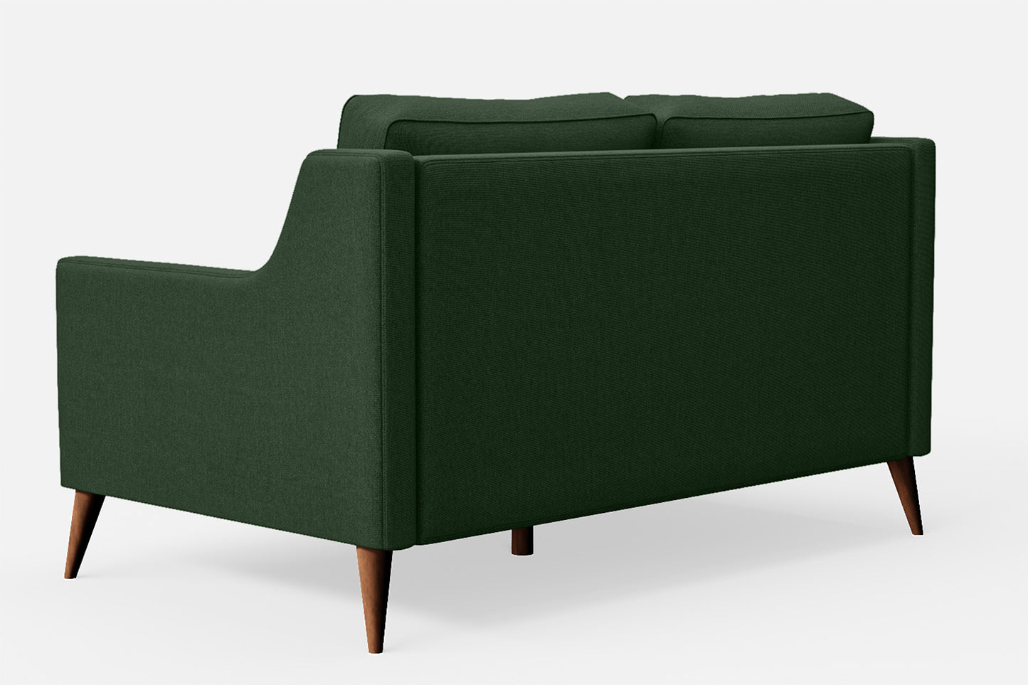 Aquila 2 Seater Sofa Forest Green Linen Fabric