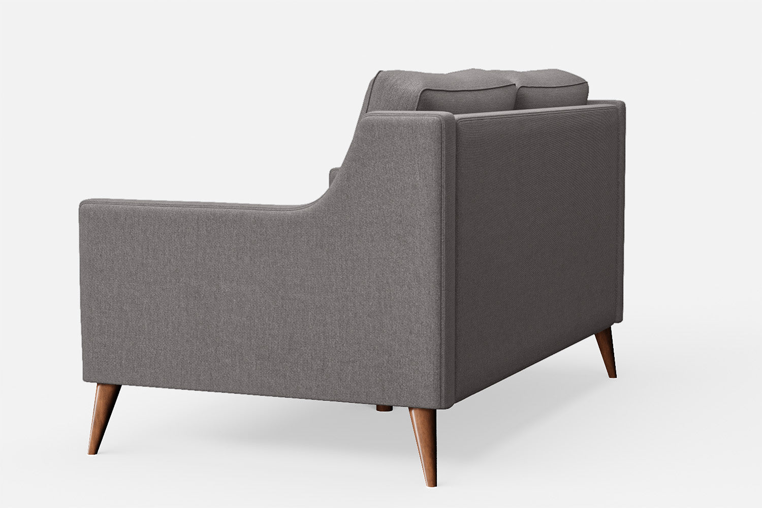 Aquila 2 Seater Sofa Grey Linen Fabric