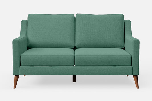 Aquila 2 Seater Sofa Mint Green Linen Fabric