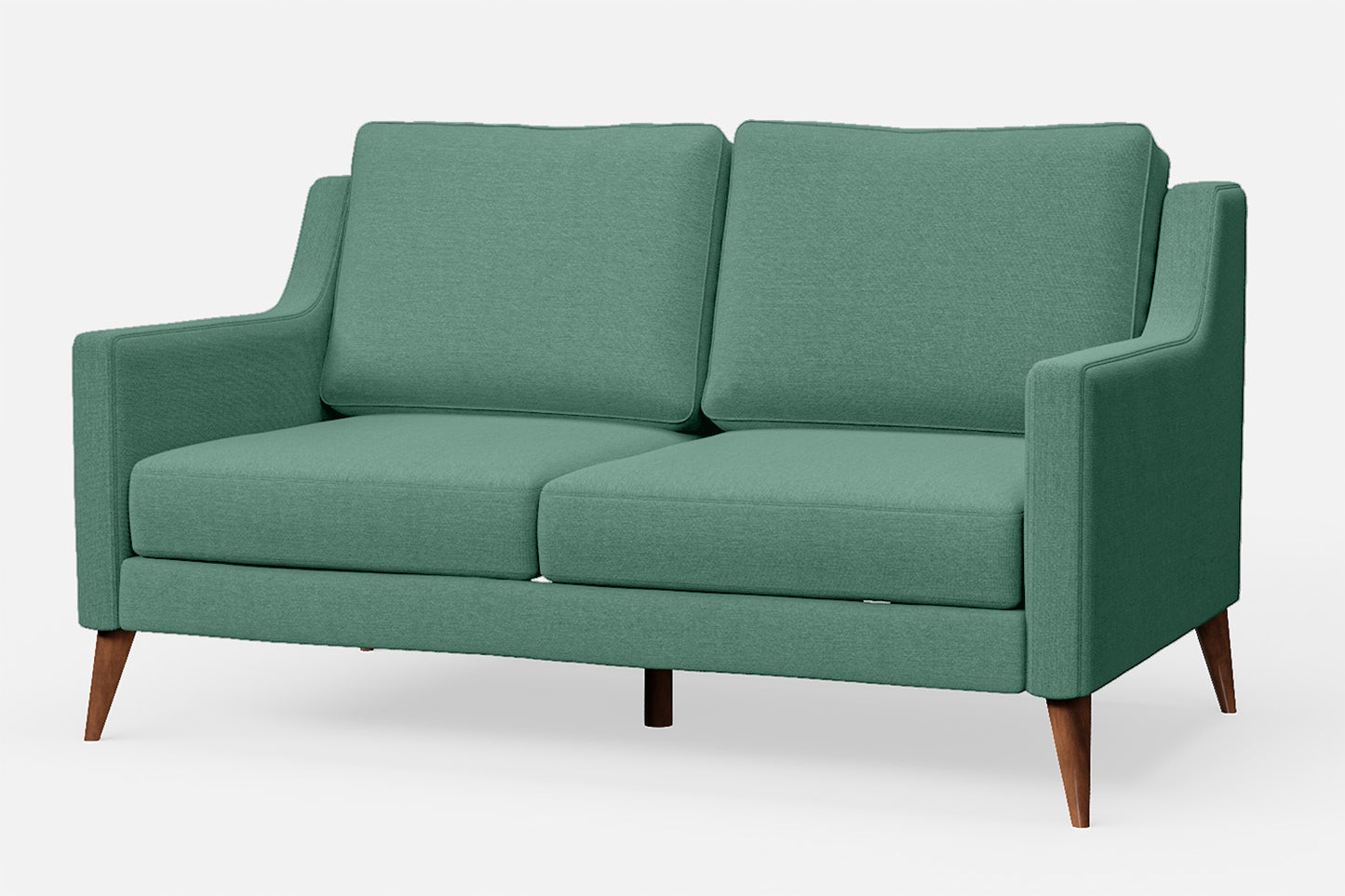 Aquila 2 Seater Sofa Mint Green Linen Fabric