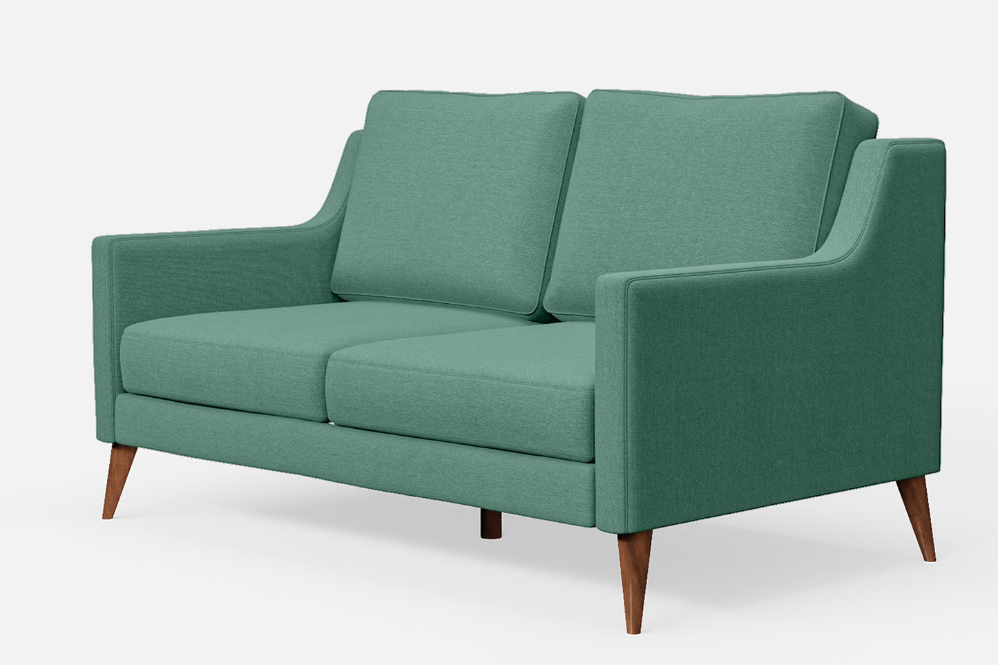 Aquila 2 Seater Sofa Mint Green Linen Fabric