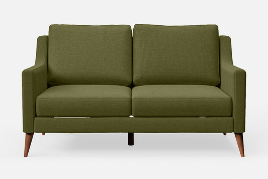 Aquila 2 Seater Sofa Olive Linen Fabric