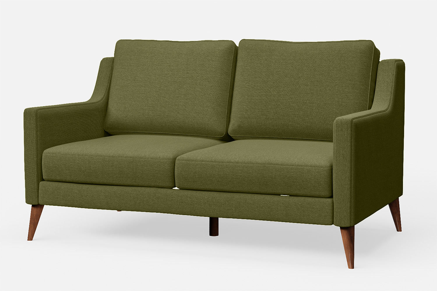 Aquila 2 Seater Sofa Olive Linen Fabric