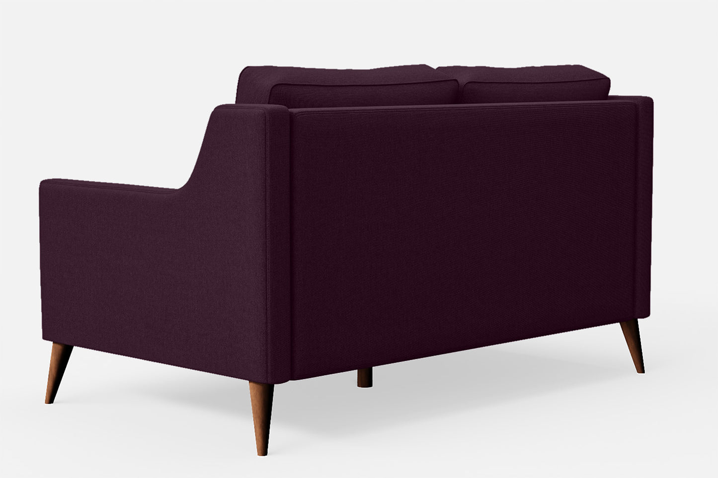 Aquila 2 Seater Sofa Purple Linen Fabric